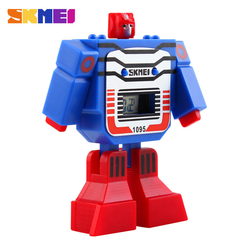 SKMEI 漫画キッズ腕時計 LED デジタル子供スポーツ腕 - Kids Toys List のレビューと価格