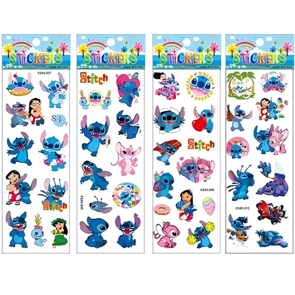 48 枚かわいいディズニーリロスティッチステッカーハンドアカ - Kids Toys Movie のレビューと価格