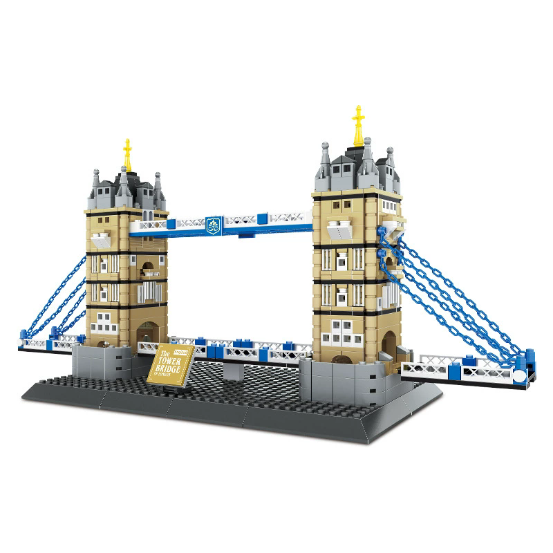 新しい970ピース ロンドン イギリス ツインタワーズ橋 組 - Kids Toys London のレビューと価格