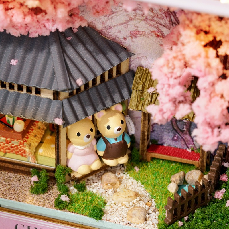DIYミニチュアブリキ箱劇場キット 子供向け 花の夢の散歩  - Kids Toys Paris のレビューと価格