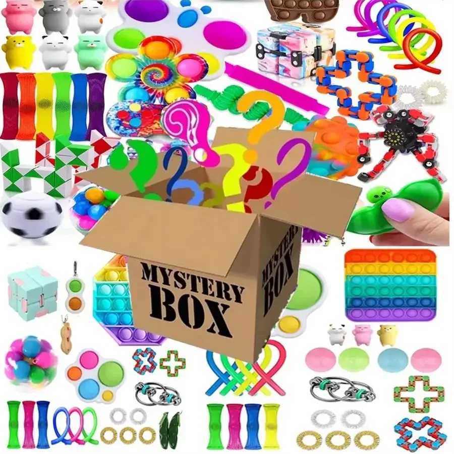 2026 ランダムフィジェットトイ ミステリーサプライズボッ - Kids Toys Play のレビューと価格