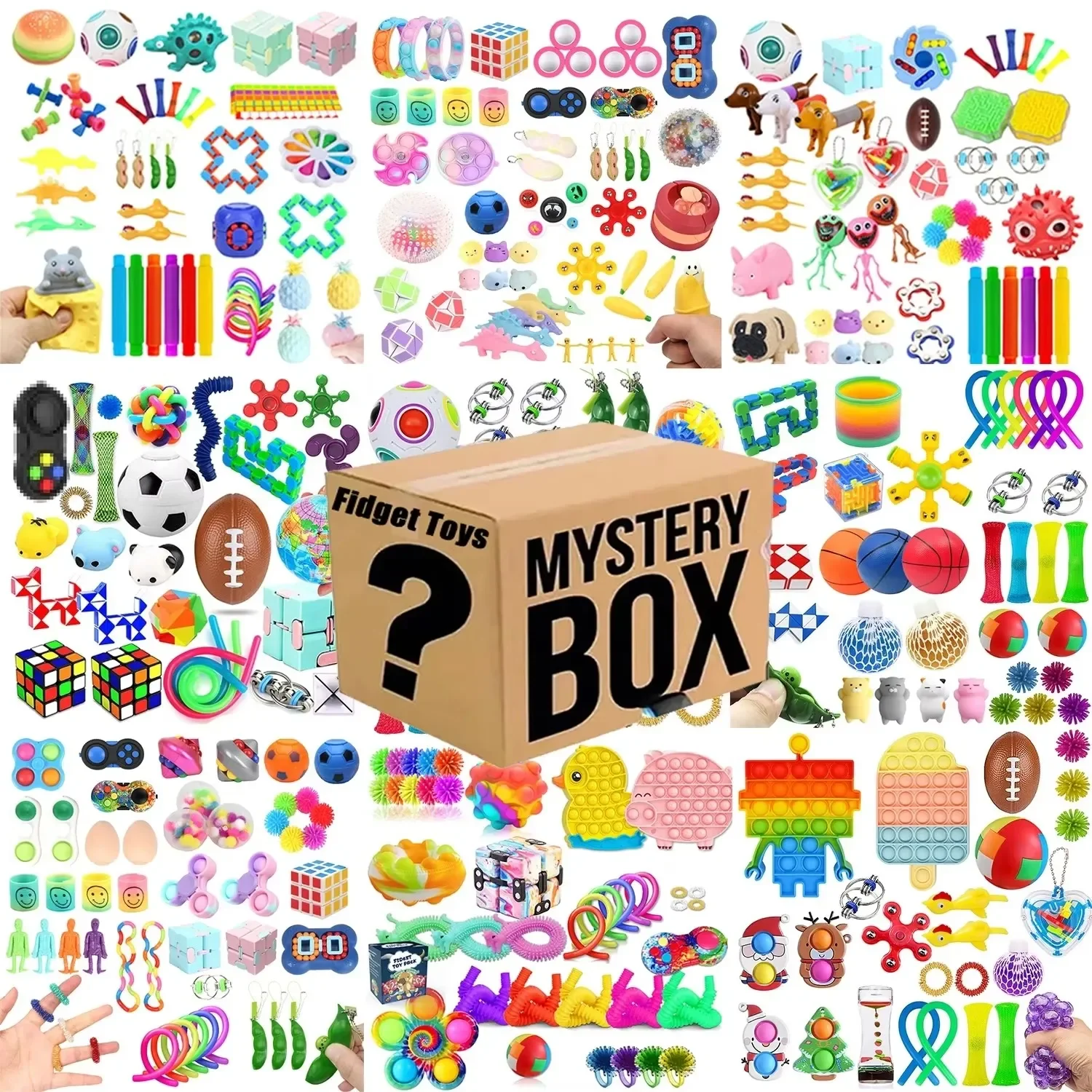 2026 ランダムフィジェットトイ ミステリーサプライズボッ - Kids Toys Play のレビューと価格