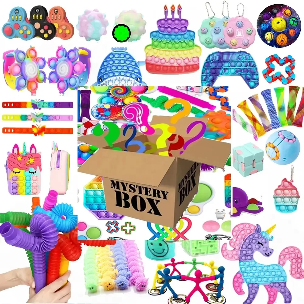 2026 ランダムフィジェットトイ ミステリーサプライズボッ - Kids Toys Play のレビューと価格