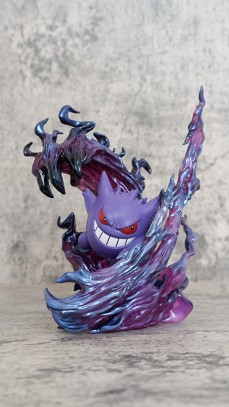 19cm アニメポケモン ゲンガー バトルバージョン PVC - Kids Toys Play のレビューと価格