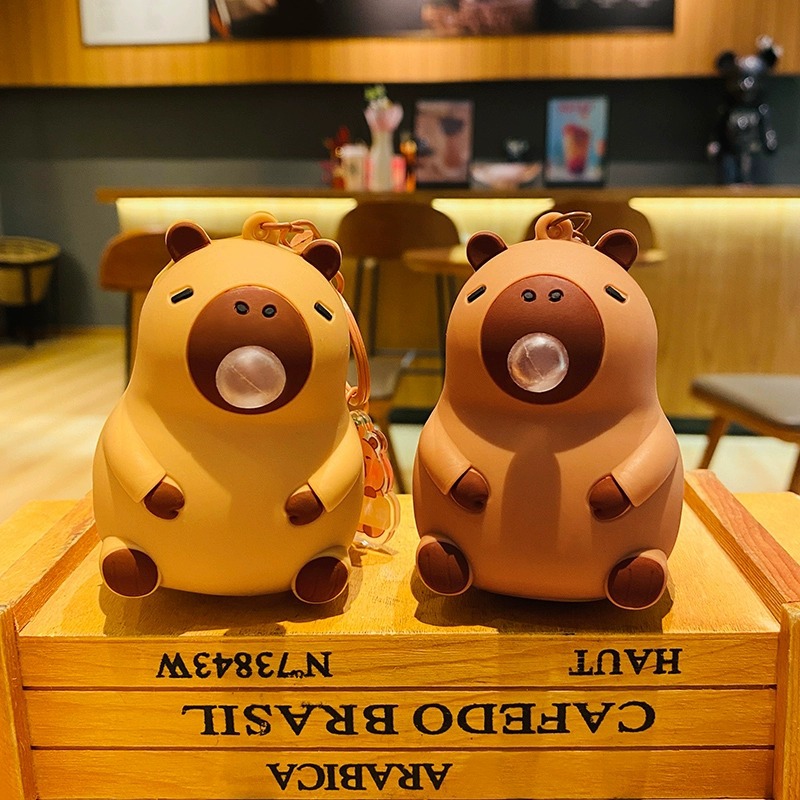 カピバラ人形ピンチペンダントおもちゃ、スクイーズ、バブル、ス - Kids Toys Play のレビューと価格
