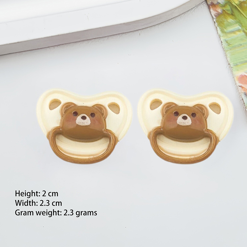 ホットセール。10個入り。可愛いミニドール用おしゃぶり。プレ - Kids Toys Play のレビューと価格