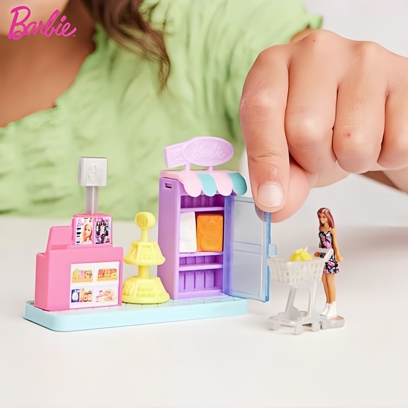 オリジナルミニバービーランドドールハウスヘアサロンペットブテ - Kids Toys Resale のレビューと価格