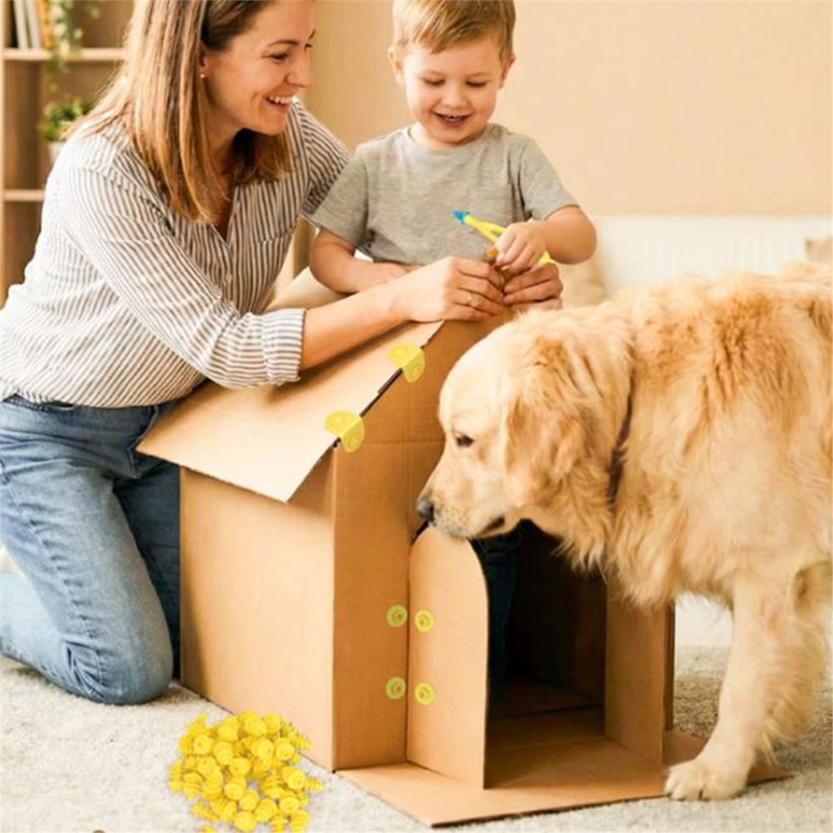 【必須アイテムリスト】段ボール製工具キット168点、子供向け - Kids Toys List のレビューと価格