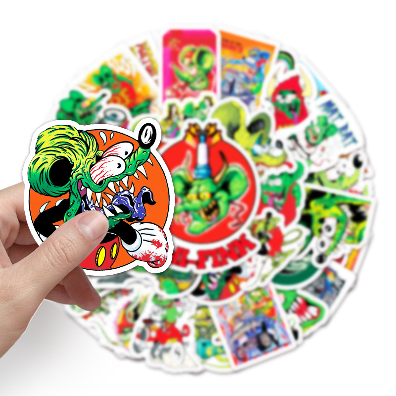 ラットフィンク グラフィティ ステッカー 50枚セット DI - Kids Toys Movie のレビューと価格