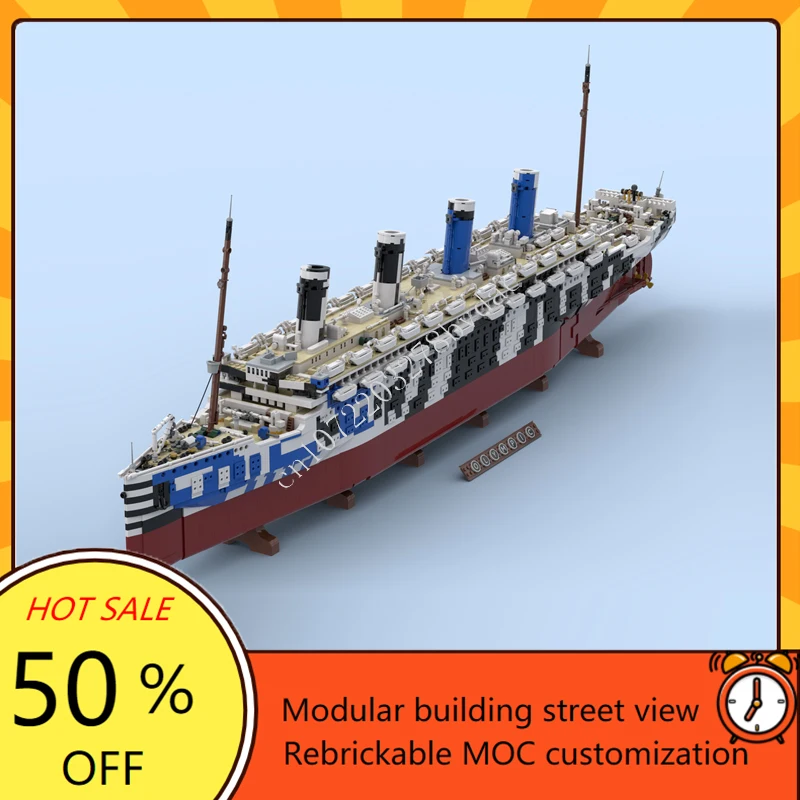 10615ピース MOC HMT オリンパス タイタニック  - Kids Toys Xmas のレビューと価格