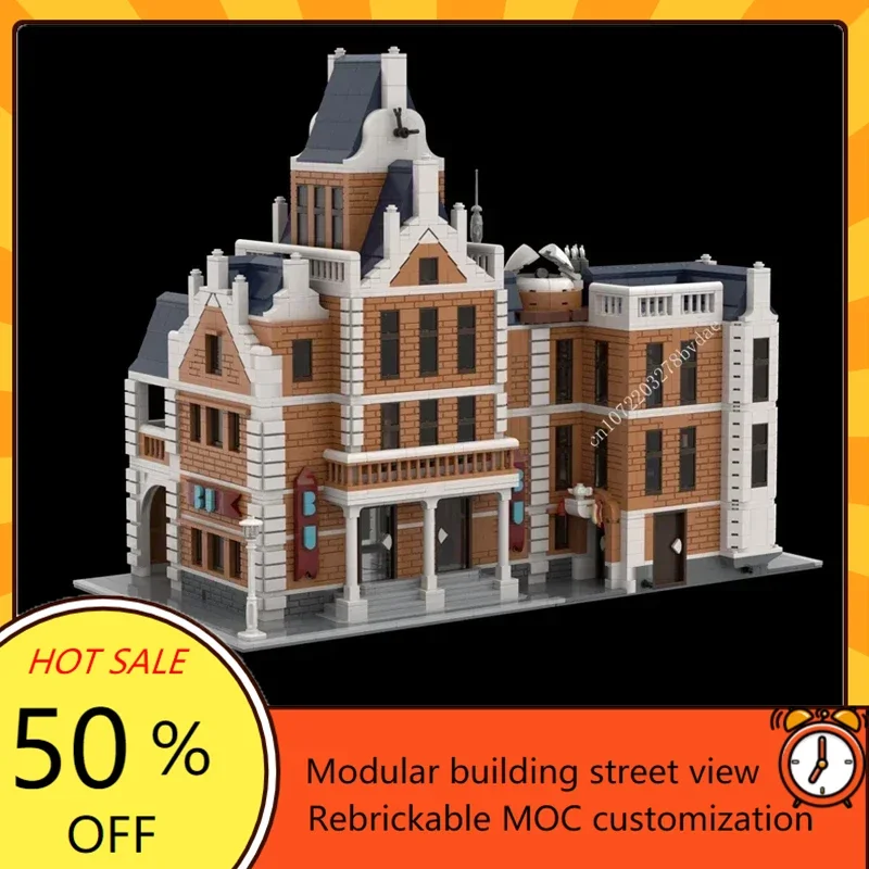 3998 個カスタマイズされた MOC モジュラー大学ストリ - Kids Toys Xmas のレビューと価格