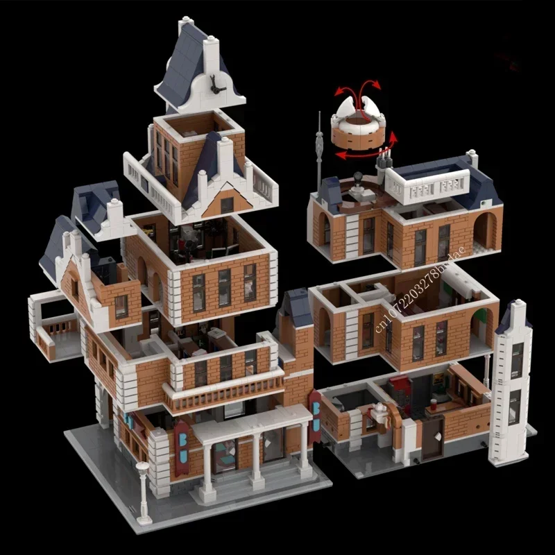 3998 個カスタマイズされた MOC モジュラー大学ストリ - Kids Toys Xmas のレビューと価格