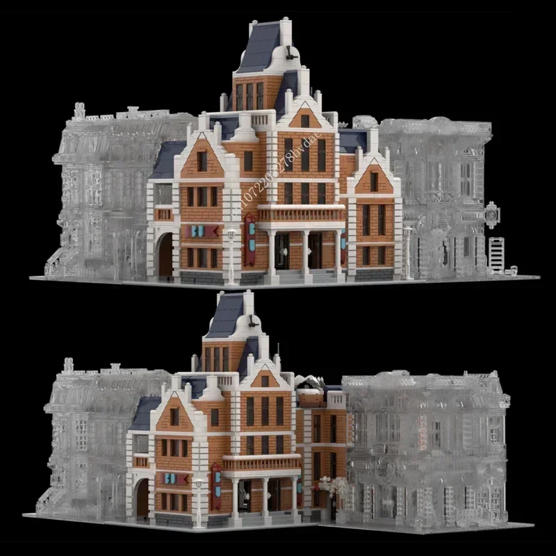 3998 個カスタマイズされた MOC モジュラー大学ストリ - Kids Toys Xmas のレビューと価格