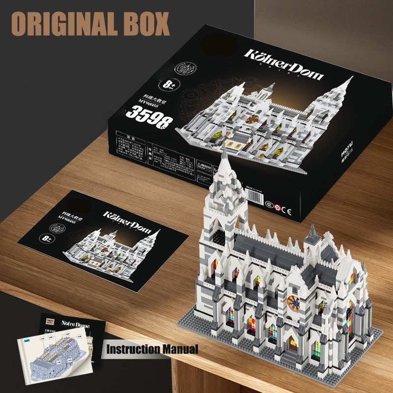 シティノートルダム・ド・パリ建築キットビルディングブロックミ - Kids Toys Paris のレビューと価格