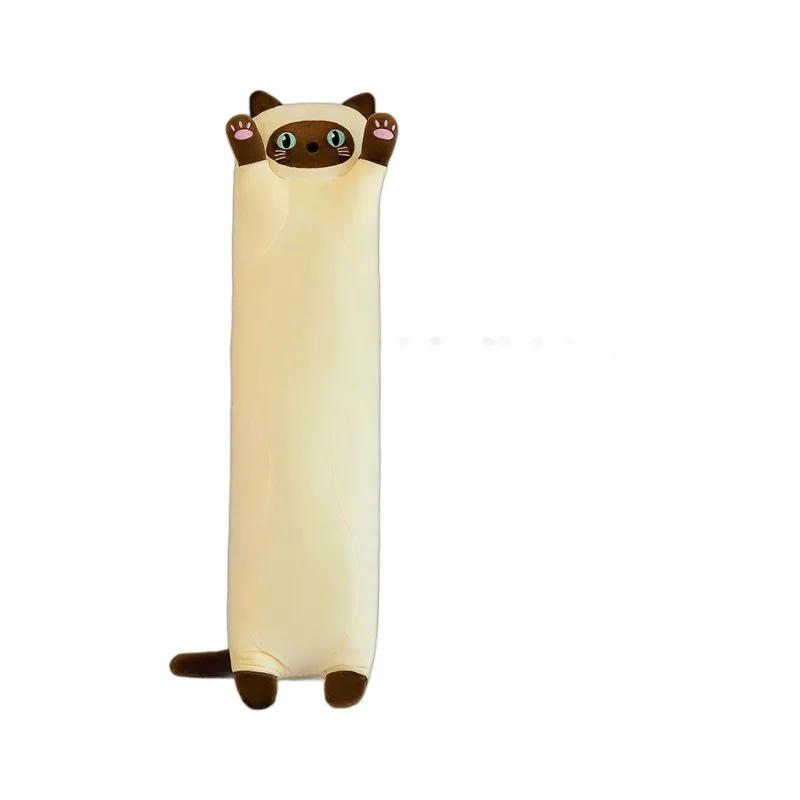 新版愛らしい猫島枕人形ロングぬいぐるみ睡眠仲間誕生日プレゼン - Kids Toys Long Island のレビューと価格