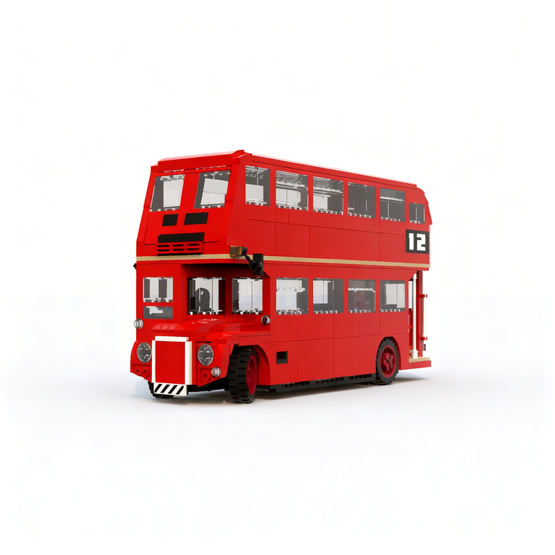 2047ピース MOC AEC ルートマスター ロンドン ダ - Kids Toys London のレビューと価格