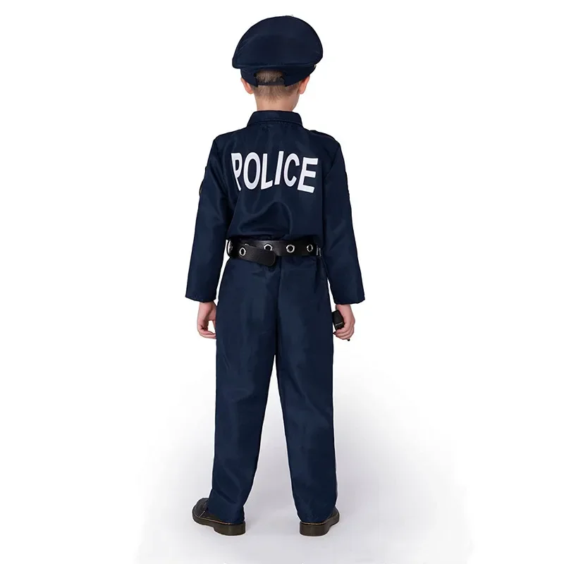 3-12歳のかわいいアメリカの子供用警察官コスチューム、男の - Kids Toys Idea のレビューと価格