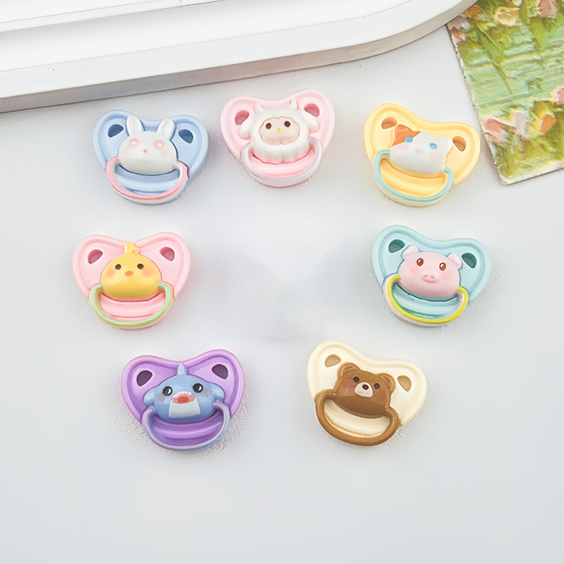 10 個素敵なミニ人形おしゃぶりプレイハウス用品人形用ダミー - Kids Toys Play のレビューと価格