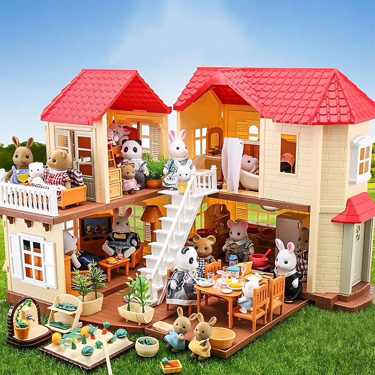 ミニチュア家具 1:12 ドールハウスキッチンリビングルーム - Kids Toys Resale のレビューと価格