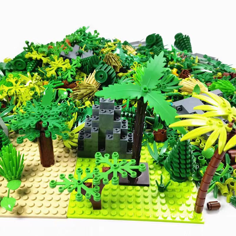 Moc-友達のためのレンガのおもちゃ,木の付属品,ビルディン - Lego Set City のレビューと価格